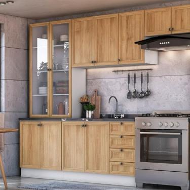 Imagem de Armário De Cozinha Completo Ditália Berlim 5 Peças Cv/br B5