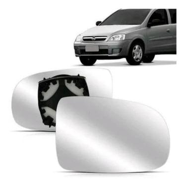 Imagem de Lente Espelho Retrovisor Corsa Montana 2003 A 2013 Esquerdo