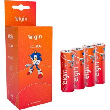 Imagem de Pilha Elgin Zinco Aa Pequena - R06P Caixa Com 40 Pecas - 82341