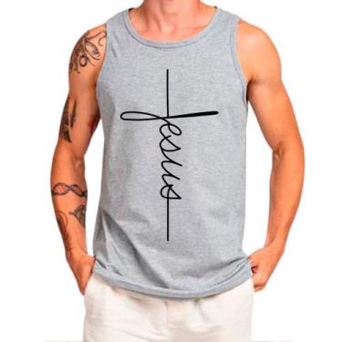 Imagem de Camiseta gospel jesus moda evangélica camisa masculina lançamento 01 -