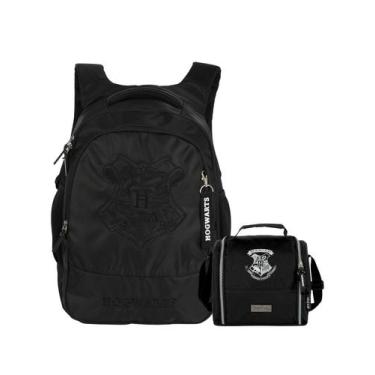 Imagem de Kit Harry Potter Mochila De Costas + Lancheira Térmica - Luxcel