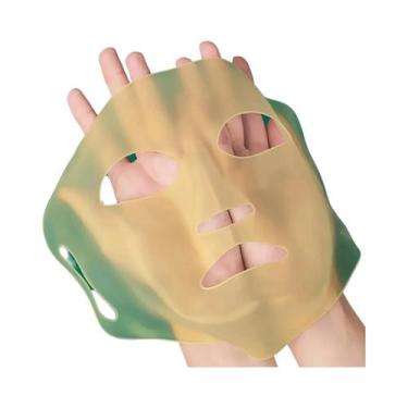 Imagem de Máscara Facial De Silicone Reutilizável Para Conforto E Controle De Um