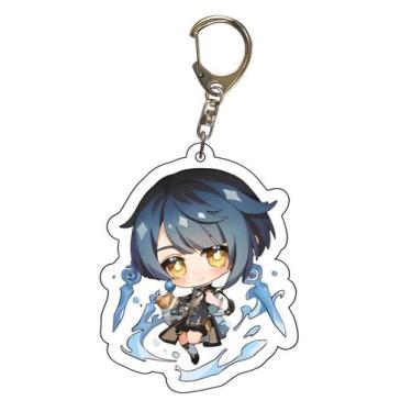 Imagem de Chaveiros Genshin Impact Acrílico Chibi Anime Pingente Diversos Person