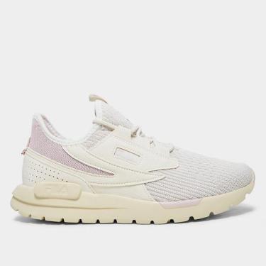 Imagem de Tênis Fila TR Knit Feminino, Bege, Rosa, 34