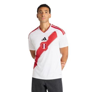 Imagem de Camisa I Seleção Peruana 26 Adidas Masculina-Masculino
