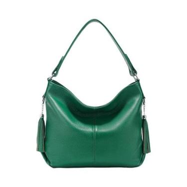 Imagem de Bolsa Feminina De material sintético Escuro E Roxo Com Franjas, Grande