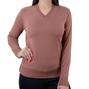 Imagem de Blusa Feminina Iaraline Suéter Tricot Gola V - 1850C-Feminino
