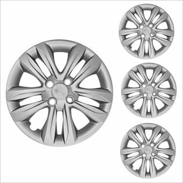 Imagem de Jogo Calota Aro 15 HB20 Hatch Sedan 2016 à 2018 Hyundai - Grid