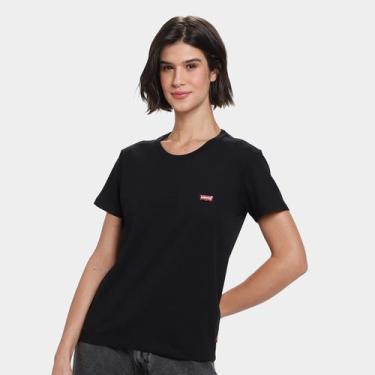 Imagem de Camiseta Levi's The Perfect Feminina, Preto, M