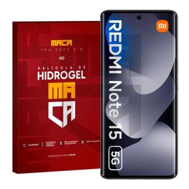 Imagem de Película Hidrogel Redmi Note 15 5G HD ou Fosca - MACA, Transparente