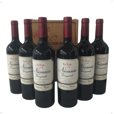 Imagem de Vinho Argentino Nicasia Red Blend Cabernet Franc 750ml 6 Grf - Nicasia