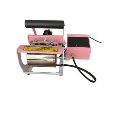 Imagem de Prensa Sublimadora Transfer Térmica Cilíndrica Rosa Rosa 110 - Genéric