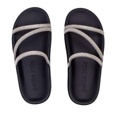 Imagem de Chinelo Petite Jolie Blitz Flatform - PJ7278, 37, Preto