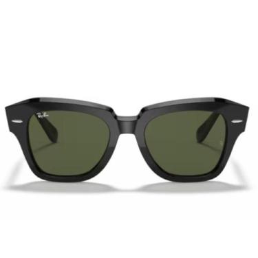 Imagem de Óculos solar Ray Ban RB 2186, Preto, Verde