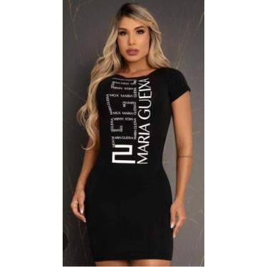Imagem de Vestido tubinho classic maria gueixa, P, Preto