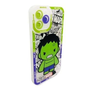 Imagem de Case Capinha Vingador Hulk Marvel Celular iPhone 12 Pro - Genérico, Br