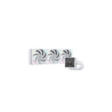 Imagem de Water Cooler MACH1 APEX, ARGB, 360mm, com Tela LCD, AMD e Intel, Branco - AV360WH