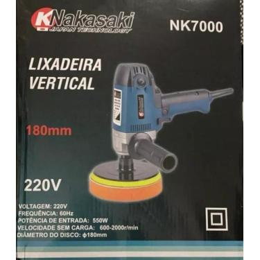 Imagem de Lixadeira Vertical 7 Polegada 180mm 550w Nk7000 - Nakasaki