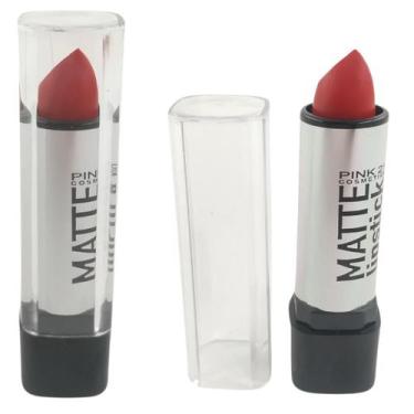 Imagem de Batom Matte Linstick Pink 21 Cosmetics, Cor 1