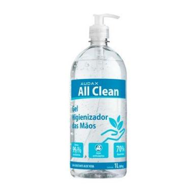 Imagem de Álcool antisséptico gel 70º All Clean Pump 1 litro - Audax