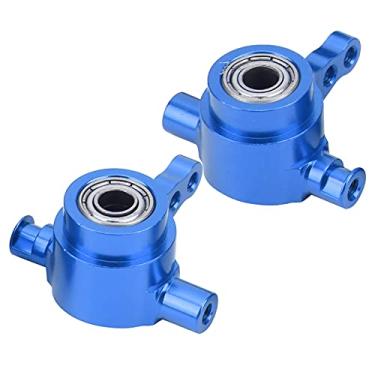 Imagem de Conjunto de copos de direção de assento RC C, conjunto de articulações leves de copos de direção RC Resistente à corrosão para carro RC 1/10(azul)