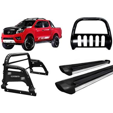 Imagem de KIT QUEBRA MATO+SANTO ANTONIO H3+ESTRIBO FONTIER 17/20 PRETO