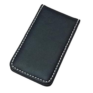 Imagem de Vaveren Carteira com clipe de cartão de dólar, preto_80x46x8mm