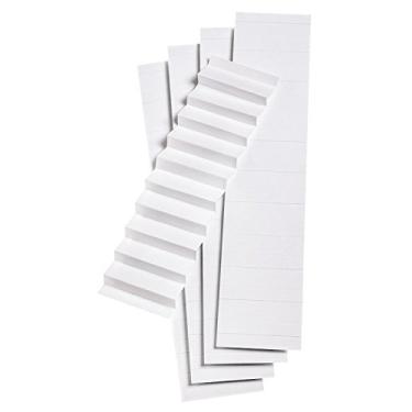 Imagem de Pendaflex Inserções Em Branco Para Pastas De Arquivo Suspensas De Corte De 1/5, 2 Pol, Branco, 100/Pacote (242) (Pacote Com 3) Branco