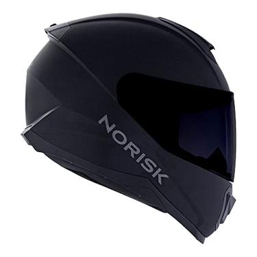 Imagem de CAPACETE NORISK RAZOR MONOCOLOR PRETO FOSCO 56/S