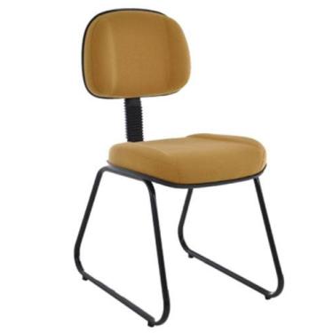 Imagem de Cadeira Secretária Com Base Fixa Trapézio  Linha Classic - Design Offi