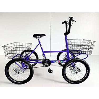 Imagem de QUADRICICLO ADULTO - 21 MARCHAS - VÁRIAS OPÇÕES DE CORES* (Azul)