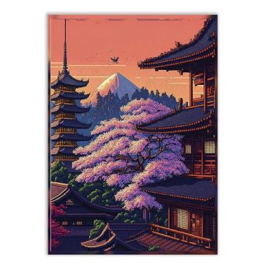 Imagem de Placa Decorativa A2 Japão Antigo Decoração 8 Bit Games Poster