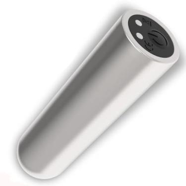 Imagem de Vibrador Mini Bullet Potente para Mulheres, USB com Controle Remoto, Ponto G, Estimulador do Clitóris, 10 Velocidades Brinquedos Sexuais Eróticos (Prata)