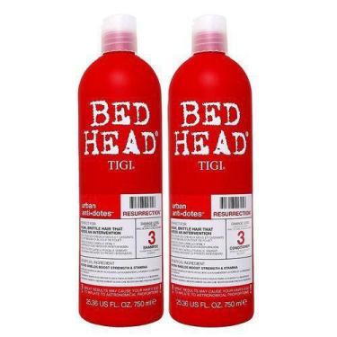 Imagem de Bed Head Tigi Urban Antidotes Resurrection - Kit Shampoo 750ml + Condi