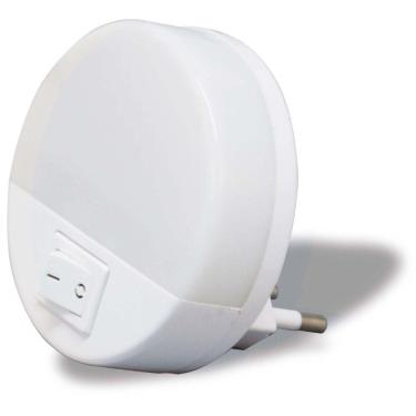Imagem de Luz Guia Noturno Com Interruptor Taschibra 0,5w Bivolt