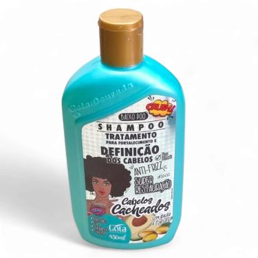 Imagem de Shampoo Gota Dourada Fortalecimento Cabelos Cacheados 430ml Definição dos Fios