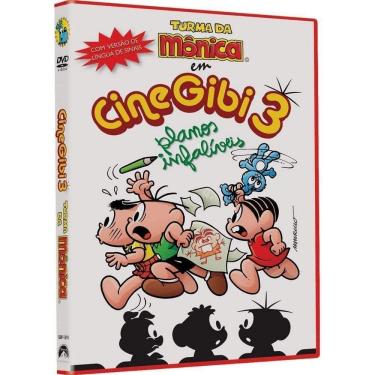 Imagem de Dvd Turma Da Mônica - Cine Gibi 3 - Coleção Com 7 Episódios