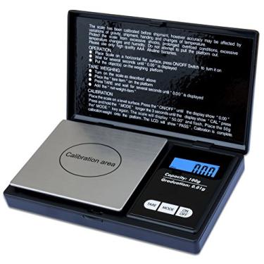 Imagem de Weighmax Balança digital de bolso clássica série 3805, 100 x 0,01 g, preta