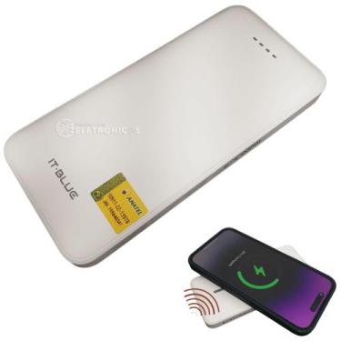 Imagem de Power Bank Carregador Portátil 15w Com Indicador de Carga Sem Fio 1000