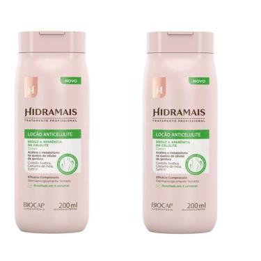 Imagem de kit 2 Creme Loção Corporal Hidramais Anticelulite 200ml