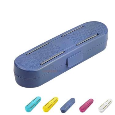 Imagem de Porta Escovas Creme Dental Case Portátil Viagem Mala Estojo - Crippa, 