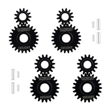 Imagem de TCRC 8PCS Chromoly Steel Portal Overdrive & Underdrive Gears Set for Redcat Ascent-18 1/18 scale RC Rock Crawler Upgrades