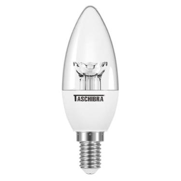 Imagem de Lâmpada LED Vela E14, 3.1W, Transparente Taschibra TVL 25 CLARA 11080333