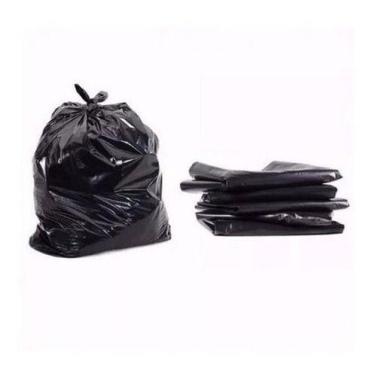 Imagem de Saco De Lixo Reforçado Preto 30 Litros C/ 600 Unidades - HIGIPACK