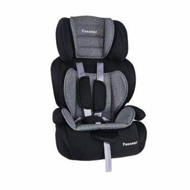 Imagem de Cadeira de Carro Cockpit - Grupos 1, 2 e 3 - 9 a 36kg - PASSEAR, PRETO