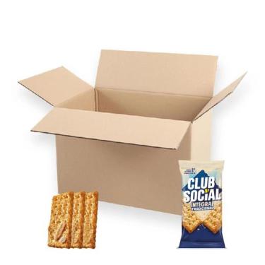 Imagem de Biscoito Salgado Club Social Integral C 6 Unidades Kit 10, Club Social