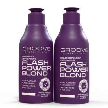 Imagem de Kit Shampoo E Condicionador Matizador Groove Professional