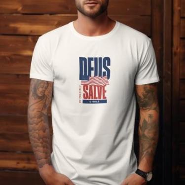 Imagem de Camisa Camiseta Masculina Estampada Polo Blu Malha Algodão do P ao G1-Masculino