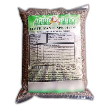 Imagem de Fertilizante Npk 04 14 08 1kg Roseiras Jardim Plantio Hortas - AGROADU