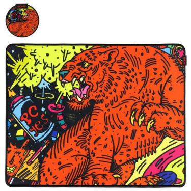 Imagem de Mouse pad tiger medium - estilo speed - 500x400mm - pmt50x40 - Pcyes